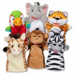 Set di marionette Safari di Melissa & Doug (6 marionette) - immagine 5