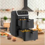 Friggitrice ad aria - FAGOR - FG7503 - Capacità 8 litri - Doppio serbatoio da 4 litri - 8 programmi - 2600 W - immagine 2