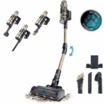 Aspirapolvere a bastone - CECOTEC - Conga Rockstar RS90 Pet Flex - 40.000 Pa - 65 min - 140 m² - Oro/Grigio