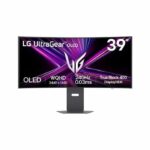 Monitor da gioco curvo LG da 39" - 240Hz - UWQHD 3440x1440 - Pannello OLED - Tempo di risposta 0,03ms - Regolabile in altezza - 39GX900A-B