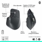 Mouse wireless Logitech MX Master 3S con Bluetooth - colore grafite - immagine 6