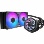COOLER MASTER - MasterLiquid 240 Atmos II VRM Fan ARGB - Raffreddamento a liquido AIO - Ventole da 120 mm