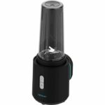Set composto da frullatore a immersione, frullatore portatile e mixer senza fili - CECOTEC - BlendGo Pack - 6 velocità - Nero - immagine 4