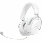 Cuffie da gioco wireless HyperX Cloud III S - per PC e console - Bianche - immagine 4