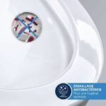 Vaso WC sospeso compatto GROHE Euro Ceramic - Porcellana vetrificata - Senza brida - Bianco - immagine 5
