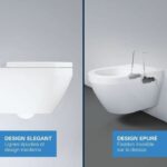 Vaso WC sospeso compatto GROHE Euro Ceramic - Porcellana vetrificata - Senza brida - Bianco - immagine 6