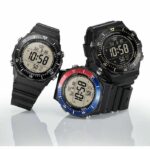 Orologio - CASIO - AE-1700H - Uomo - Nero/Blu - Quarzo - Digitale - immagine 3