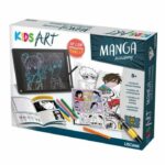 KIDS ART Manga Lab - LISCIANIGIOCHI - Kit per disegnare manga - Tavoletta LCD - Età 7+