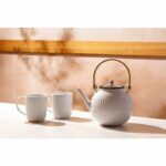 Teiera - BODUM - Douro - Porcellana - Filtro in acciaio inox - 1,5 L - immagine 2