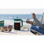 Caffettiera - BODUM - Set per caffè in grani, per bevande calde e fredde - 1,5 L - 12 tazze - Con coperchio - Verde - immagine 3
