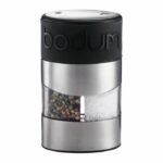 Macina sale e pepe combinato - BODUM - Doppio - Manuale - Acciaio inox / Nero