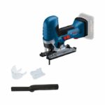 Seghetto alternativo a batteria BOSCH PROFESSIONAL - GST 18V-125 - 12V - Lama da 26 mm - Kit di aspirazione polvere + protezione antischegge