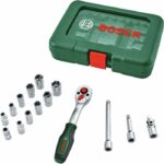 Set di chiavi a cricchetto da 1/4 - BOSCH - 15 pezzi