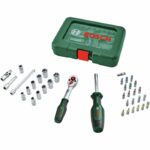 Set di chiavi a cricchetto BOSCH da 1/4" - 37 pezzi - immagine 2