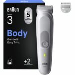 Rifinitore per il corpo - BRAUN - BG3500 - 80 min - Impermeabile - Grigio