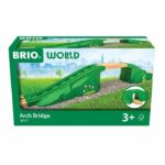 Accessori per treni - BRIO - 36107 - Ponte modulare - Legno di faggio - Età 3+