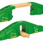 Accessori per treni - BRIO - 36107 - Ponte modulare - Legno di faggio - Età 3+ - immagine 3