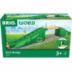 Accessori per treni - BRIO - 36107 - Ponte modulare - Legno di faggio - Età 3+ - immagine 5