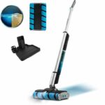 Aspirapolvere lavapavimenti - CECOTEC FreeGoWash TwiceSpray - 60 W - 40 min - 450 ml - Grigio