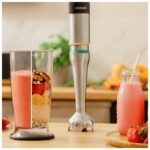Frullatore a immersione - CECOTEC - Katana 15 Cream B - 1500 W - Design a 4 lame - Contenitore in vetro da 800 ml - Nero - immagine 6