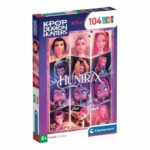 Clementoni - K-Pop Demon Hunters - Puzzle da 104 pezzi - Puzzle per bambini - Età 6+ - Trio di cacciatrici - Rumi, Mira e Zoey - Netflix