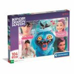Clementoni - K-Pop Demon Hunters - Super Puzzle da 104 pezzi - Puzzle per bambini - Età 6+ - Juni - Rumi - Netflix - 48,5 x 33,3