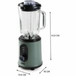 Frullatore 2 in 1 - DOMO - DO734BL - 800 W - Verde - immagine 5