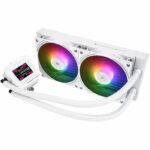 THERMALRIGHT - Frozen Warframe 240 SE ARGB - FROWAR24SEARGB-WH - Sistema di raffreddamento a liquido AIO - 2 ventole ARGB da 120 mm - Bianco