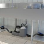 Stazione di sollevamento acque grigie - SFA - Sanicom 1 - 750 W - Made in France - Acqua calda 90 °C - immagine 2