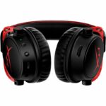 Cuffie da gaming wireless HyperX Cloud Alpha per PC - Nero e Rosso - immagine 4