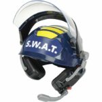 Casco SWAT - KLEIN - 8809 - Visiera retrattile, cuffie e microfoni fittizi - Costume da agente di polizia - Età 3+