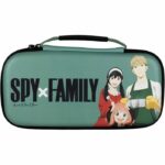 Custodia protettiva e per il trasporto - Nintendo Switch 2 - Konix - Spy x Family - Contenitore per accessori - Design Forger Family - Verde - immagine 2