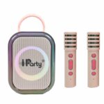 Kit karaoke Bluetooth Stitch - LEXIBOOK - 2 microfoni wireless - Batteria ricaricabile integrata - Bluetooth - Design portatile - immagine 2