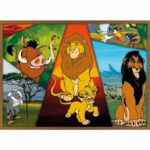 Puzzle MaxiFloor - Il Re Leone - LISCIANIGIOCHI - 4 x 48 pezzi - Età 4+ - immagine 5