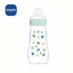MAM BIB 1 ETA 'DI VETRO BLU 260ml