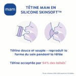 MAM BIB 1 ETA 'DI VETRO BLU 260ml - immagine 4