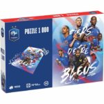 Puzzle - MEGABLEU - Federazione calcistica francese - 1000 pezzi - Età 14+