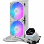 COOLER MASTER - MasterLiquid Core Nex Digital 240 White ARGB - MLX-D24M-A18PW-RD - Raffreddamento a liquido - Ventola Ø 120 mm - immagine 4