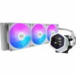COOLER MASTER - MasterLiquid Core Nex Digital 360 White ARGB - MLX-D36M-A18PW-RD - Raffreddamento a liquido - Ventola Ø 120 mm