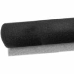 Feltro geotessile - NATURA - 10 x 1 m - 120 g/m² - Per vialetti e aiuole - Nero