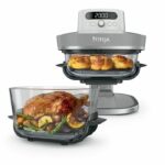 Friggitrice ad aria - NINJA - CRISPI PRO - Capacità 5,7 L + 2,3 L - 5 programmi - 2100 W - Bianca