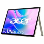 Tablet touchscreen - ACER - Serie Iconia A - 16 - 6 GB di RAM - 128 GB di memoria - FHD - 60 Hz - Wi-Fi 6