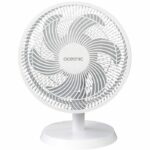 Ventilatore da tavolo OCEANIC - 35W - Diametro 30,5 cm - 3 velocità - Oscillante - Bianco