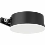 Applique da parete - PHILIPS - Vynce - Solare rotonda - Nera