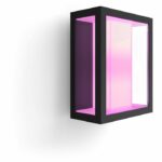 Applique da parete - PHILIPS HUE - Impress - Luce bianca e colorata - Nera - Grande - IP44