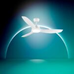 Ventilatore da soffitto Philips - Pale fisse - Luce bianca regolabile - Bianco/Bianco - Telecomando incluso - immagine 2