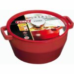 Casseruola rotonda - PYREX - Cottura lenta - 24 cm - Rossa