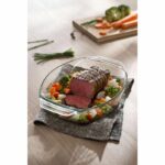 Teglia ovale da forno - PYREX - Let's Share - 39 x 27 cm - Vetro - immagine 5