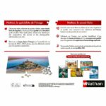 Nathan - Puzzle da 1000 pezzi - Veduta della Duna del Pilat (Collezione Regioni della Francia) - Età 14+ - Incastro perfetto - 12001879 - immagine 3