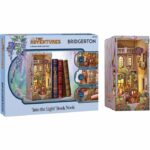 Fermalibri - Kit fai da te per costruire un modello 3D - REVELL - Tiny Adventures - Bridgerton - In the Light - LED
